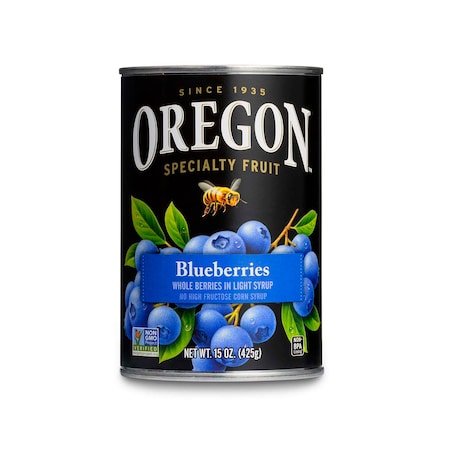 Oregon Fruit Product Oregon Fruit Product Blueberry 15 oz. Can, PK8 11518